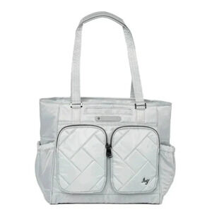 LUG Trotter Tote Bag / Shoulder Bag / Diaper Bag - Cloud Grey